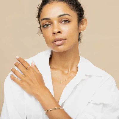 LoveNote™ | 18K Gold Letter Initial Necklace