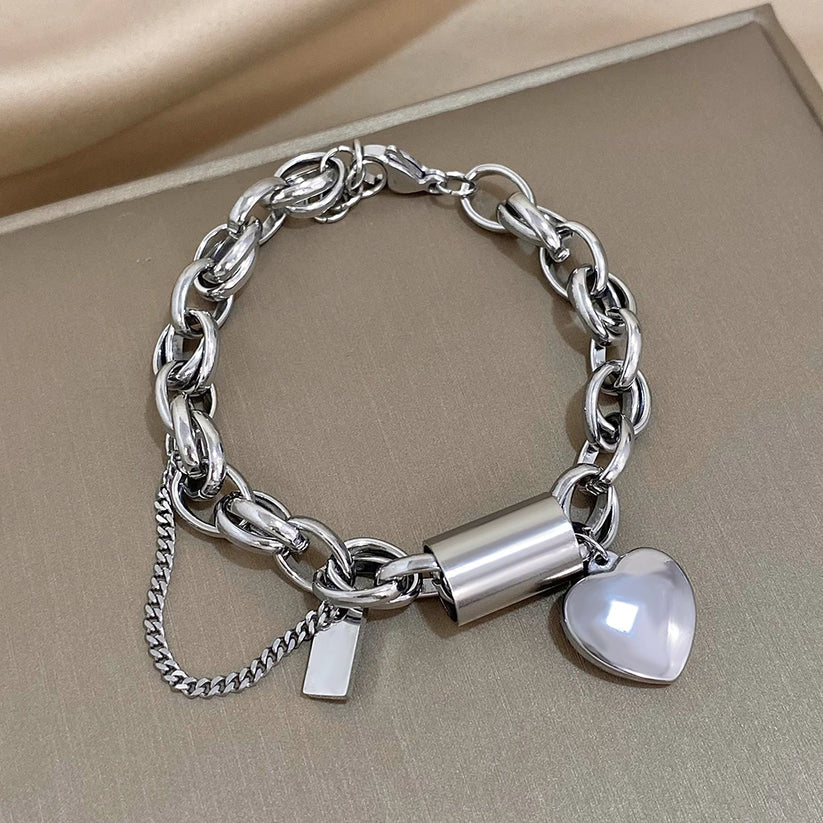 Heartened™ | 18K Gold Chunky Bracelet