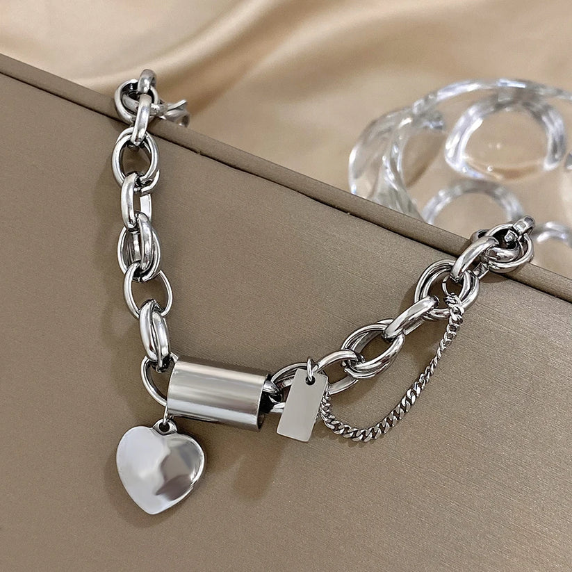 Heartened™ | 18K Gold Chunky Bracelet