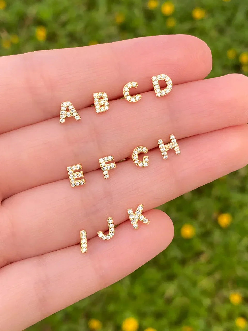 Initial™ | 16K Gold Single Earring