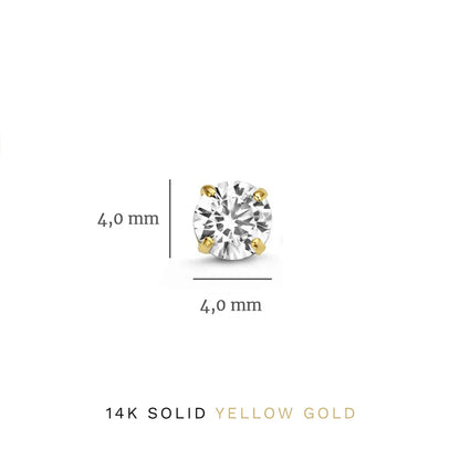 Larmes™ | 14K Gold Stone Earrings Set