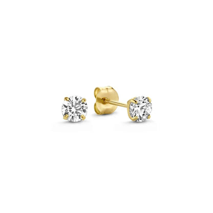 Larmes™ | 14K Gold Stone Earrings Set