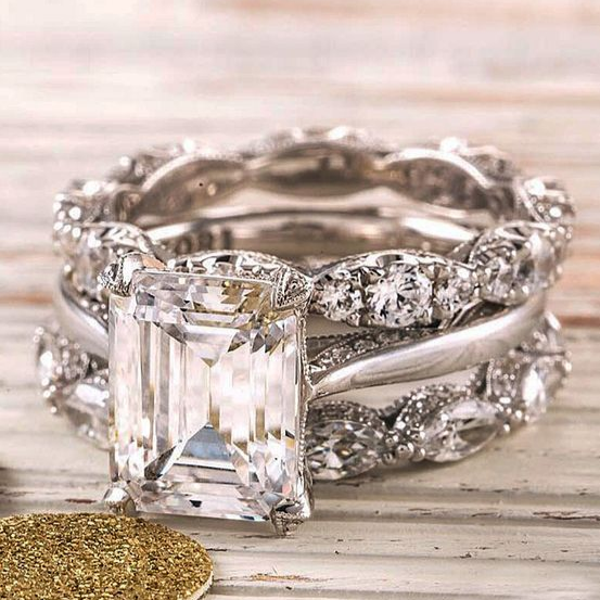 Vintage Silver Bright Layer Ring – C'est La Vie - New York