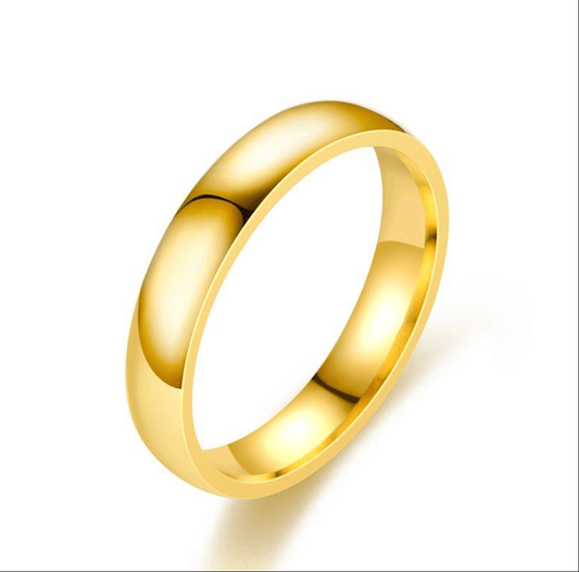 Midi Dome Ring | Gold